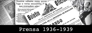 Prensa 1936-1939