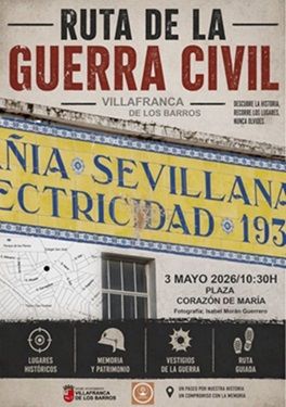 Primera Ruta de la Guerra Civil en Villafranca de los Barros